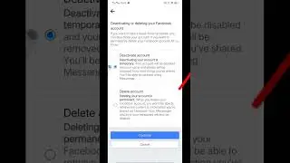 Facebook Account Deactivate kaise kare #shorts #viral