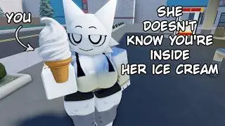 Wenda unaware Vore ice cream ROBLOX ANIMATION 