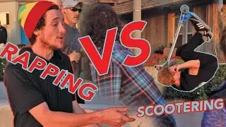 RAPPER VS SCOOTER RIDER