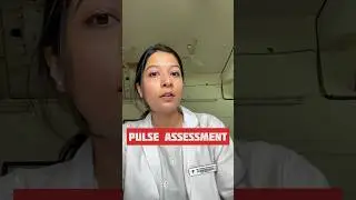 Pulse assessment 👩‍⚕️ #medicine #biology #doctor  #neet #pulse