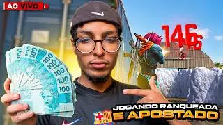 🔴 LIVE! - JOGANDO RANKEADA NA  MENA - SEQUENCIA DE BOOYAH  - DOLLY LIVE ON FREE FIRE 🔴