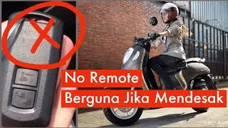 Cara Menyalakan Motor Scopy Stylish 2022  Tanpa Remote | Keadaan Mendesak Wajib tahu !!!