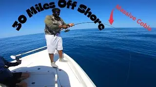 Fishing 30 Miles off Shore Insane action Monster Fish!!