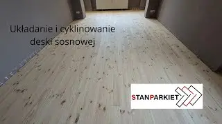 Wymiana paneli na deskę sosnową