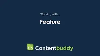 Content Buddy - Feature Widget
