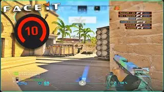 CS2 - Faceit 3400+ ELO'da Nefes Kesen Mücadele! - Faceit PUG - De_Mirage - FACEİT GAMEPLAY!