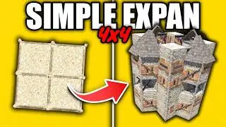 Most Simple 4x4 Base Design in Rust - Duo/Trio/Small Group 2026
