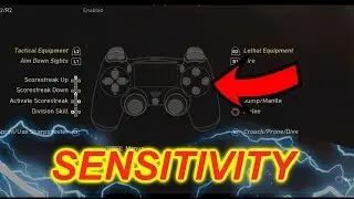 COD WW2- HOW TO CHANGE SENSITIVITY AND CHANGE TO THE BEST DROP SHOT SETTINGS!!