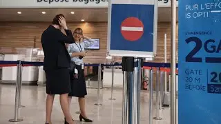 Airport female officer 