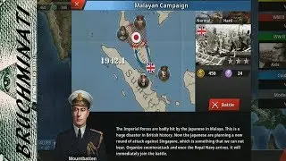 Pacific Allies Campaign #2 Malayan Campaign 3 Star (No Generals) World Conqueror 4