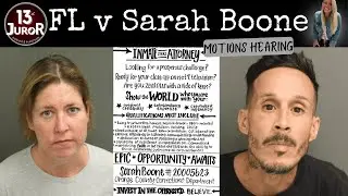 WATCH LIVE: Sarah Boone Pro Se Hearing