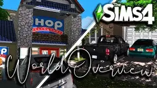 I created the most REALISTIC WORLD in The Sims 4 | IHOP, Walmart, Custom Apartments & More