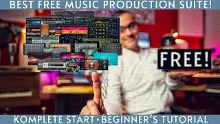 Best free music production suite! Komplete Start basic tutorial.