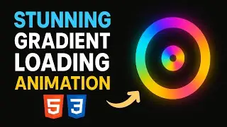 Stunning Gradient Loading Animation with HTML & CSS!