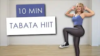 10 MIN TABATA HIIT WORKOUT FULL BODY| Fat burning tabata HIIT workout for weight lose
