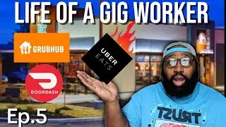 Life Of A Gig Worker Ep.5 | Uber For The WIN! | 13 Hr Shift