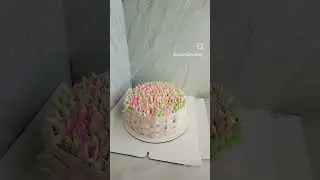 корзина с тюльпанами