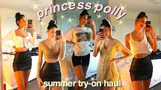 SUMMER TRY-ON CLOTHING HAUL!! ft. Princess Polly