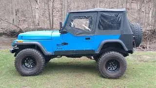 1993 jeep yj walk-around