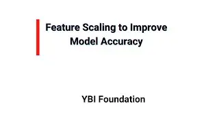 Feature Scaling to Improve Model Accuracy | Python | Project | Real World Example |Tutorial Hands-On