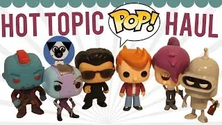 Hot Topic Funko Pop Haul: Guardians of the Galaxy, Matrix, Futurama
