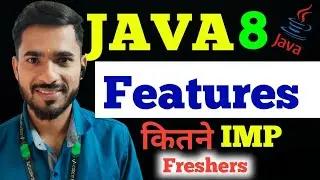 Java 8 Features 🔥 How Important For Freshers 😳 | Don't Miss To Learn 👉 aadiandjava