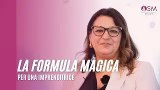Imprenditrice con una formula magica