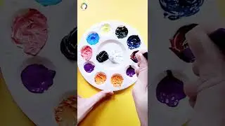 Can you guess the colors? | #youtubeshorts #artsandcrafts #mixingcolors #colors  #shortvideo