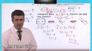 Temel Kavramlar → Soru Çözümleri I 8 9