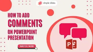 Collaborative Editing in PowerPoint: How to Add Comments to Your Slides! #simpleslides  #tutorials