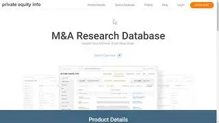 PrivateEquityInfo.com - Searching Private Companies