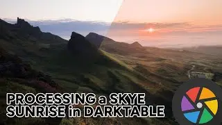 Processing a Skye Sunrise in Darktable - #10