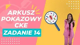 Arkusz pokazowy CKE Marzec 2022 - Zadanie 14 EKSPRESJA INFORMACJI GENETYCZNEJ