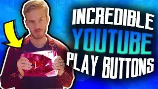 7 Incredible Custom YouTuber Play Buttons