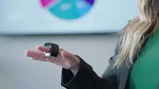 Introducing AirPoint Ring, a next generation wearable wireless presentation mouse with air gestures.