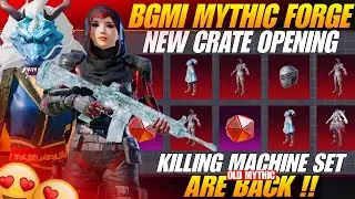 Bgmi New Mythic Forge Crate Opening 😍 Bgmi Mythic Forge Crate Opening | Bgmi 3.3 New Update Event