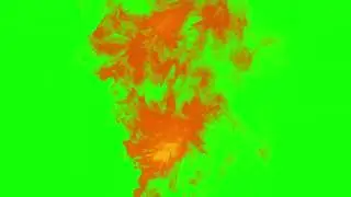 red fire smoke green screen - Download Stock Footage