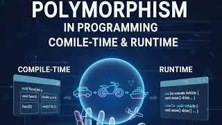 ⚙️ Polymorphism in Java Explained with Example | Runtime vs Compile-time 🔥