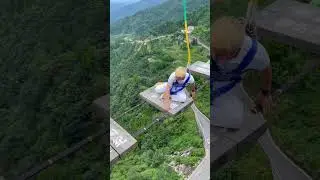 Bungee Jumping With Rope In Beautiful Place  Asmr Bungee Jumping2