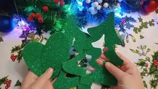 🎄Декор для дому своїми руками. DIY. Цікаві поробки з фоамірану.