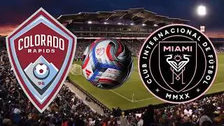 Colorado Rapids vs Inter Miami ⚽🔥 | Messi Magic 😱 | MLS Highlights