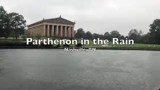 Parthenon in the Rain