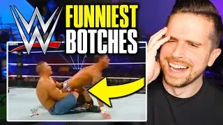 WWE's Funniest Botches! (Reaction)