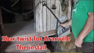 3bar rail scroll for Granville TN the install!