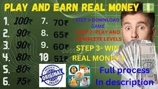 Play game and earn real money