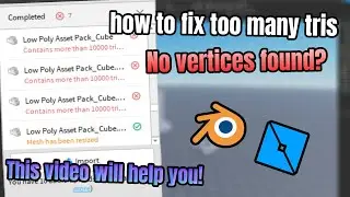 How to FIX roblox studio import errors