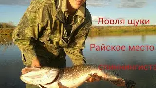 Рыбалка на щуку осенью.