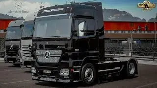 ETS 2 Mod | Mercedes-Benz Actros MP2 Black Edition [ETS2 v1.38]