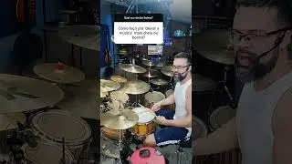 Preencher o Groove na Bateria #drums #drummer #bateria #bateristaevangelico #baterista