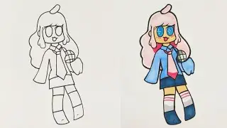 HOW TO DRAW CLOUD | Friday Night Funkin (FNF) - Easy Step By Step Tutorial For Beginners